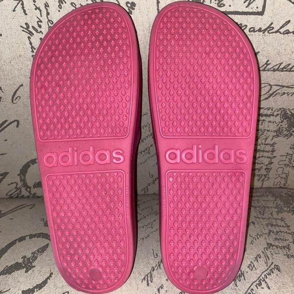 Adidas Unisex-Adult Adilette Aqua Slides (Pink Fusion) 12W 11M - Picture 2 of 2